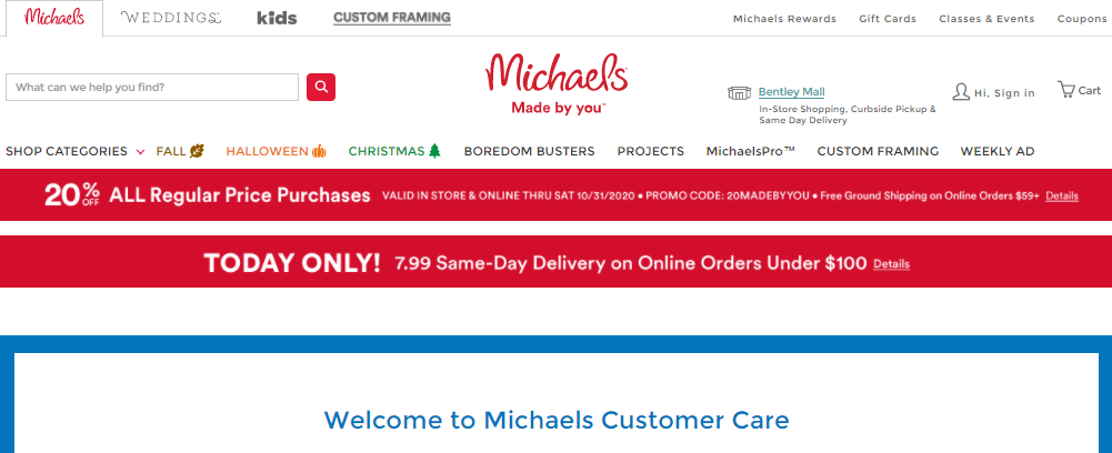 Michaels Login