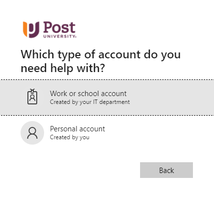 postone university login