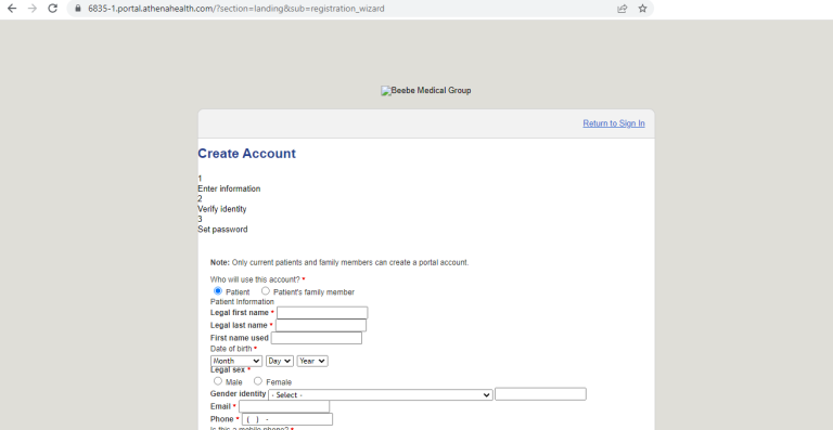 Beebe Patient Portal Log In Www beebehealthcare Login Portal
