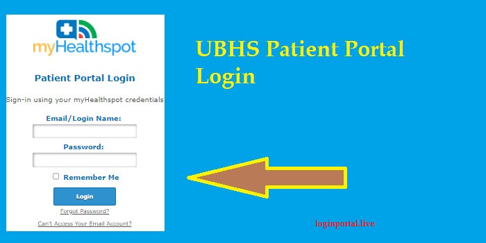 UBHS Patient Portal Login