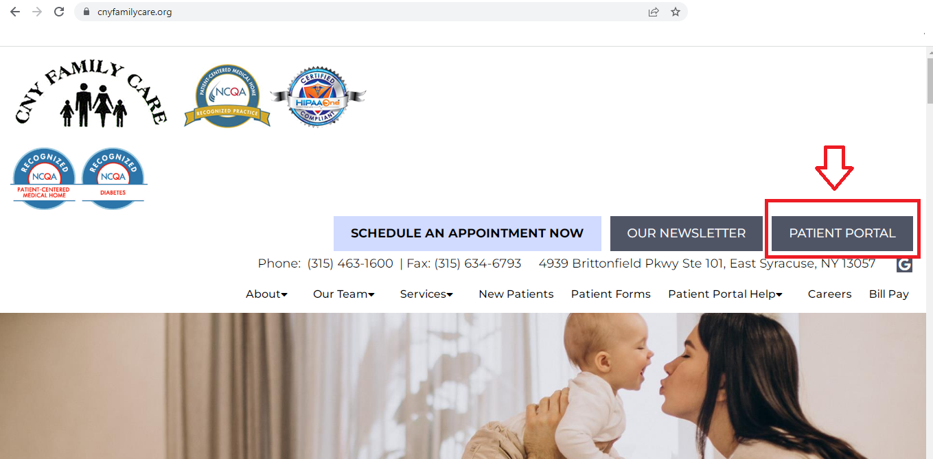 CNY Family Care Portal Login Login Portal