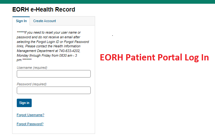eorh patient portal
