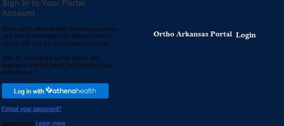 Ortho Arkansas Portal