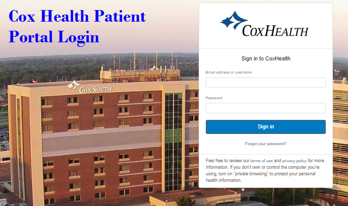 Cox Health Patient Portal