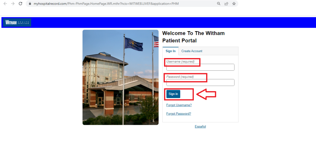 Witham Patient Portal