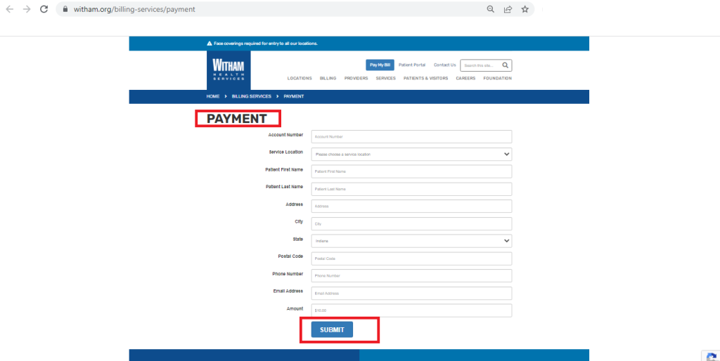 Witham Patient Portal