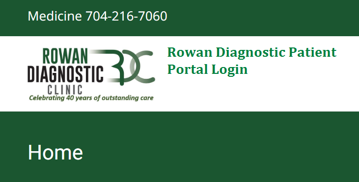 Rowan Diagnostic Patient Portal Login