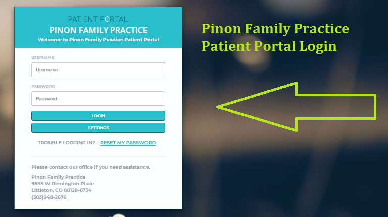 Pinon Family Practice Patient Portal