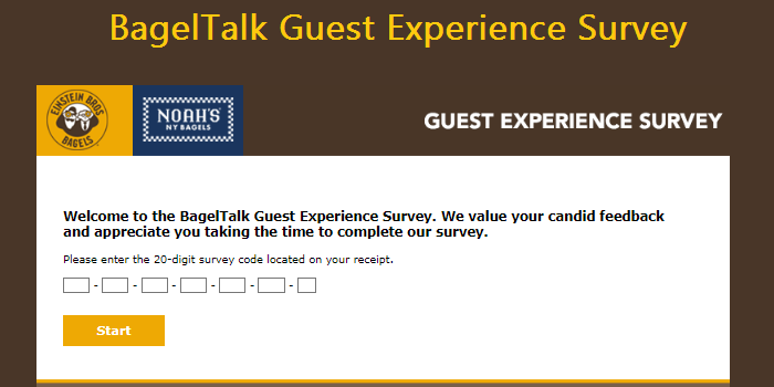 BagelTalk Guest Experience Survey