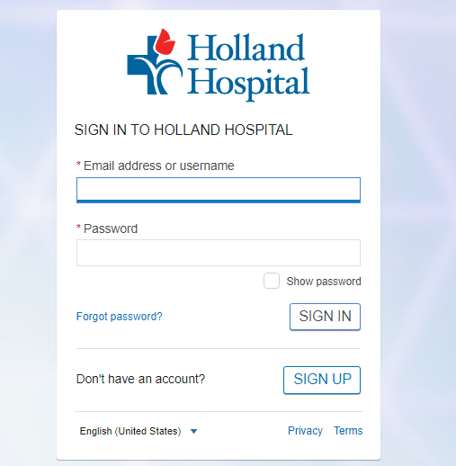 Holland Hospital Patient Portal