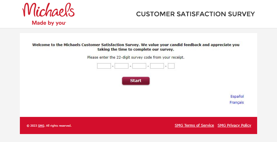 Michaels Customer Satisfaction Survey 