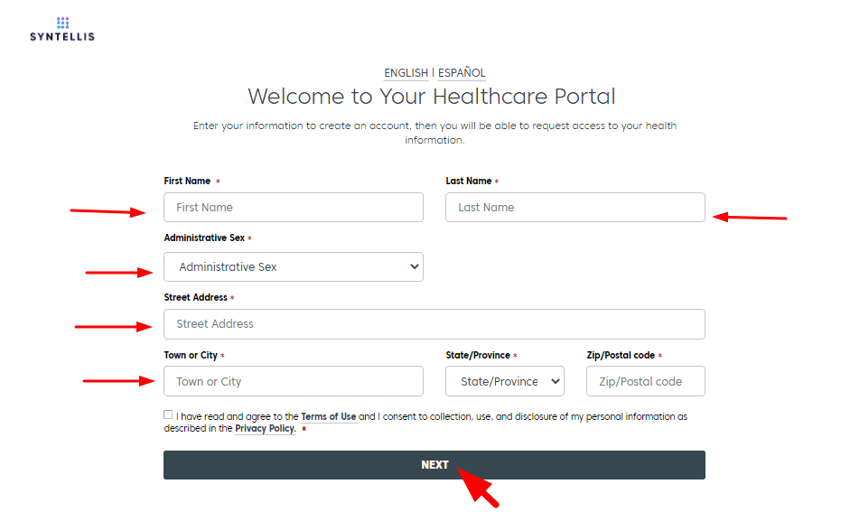 National Park Medical Center Patient Portal 