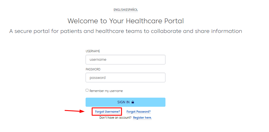 National Park Medical Center Patient Portal 