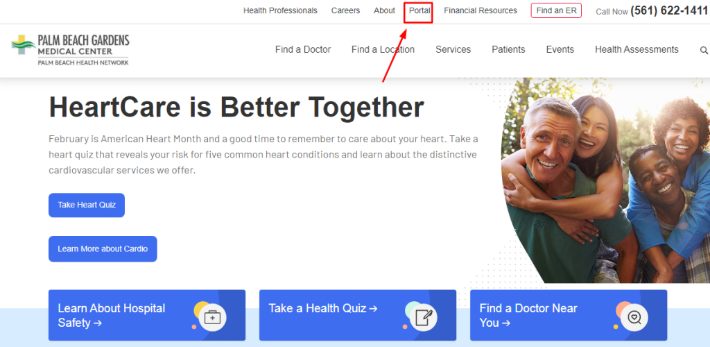 Palm Beach Gardens Medical Center Patient Portal