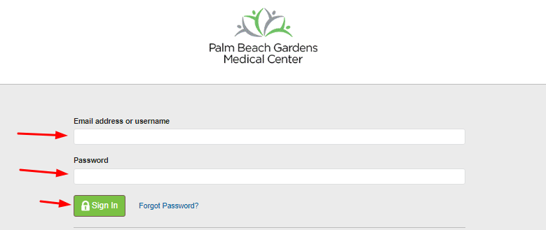 Palm Beach Gardens Medical Center Patient Portal