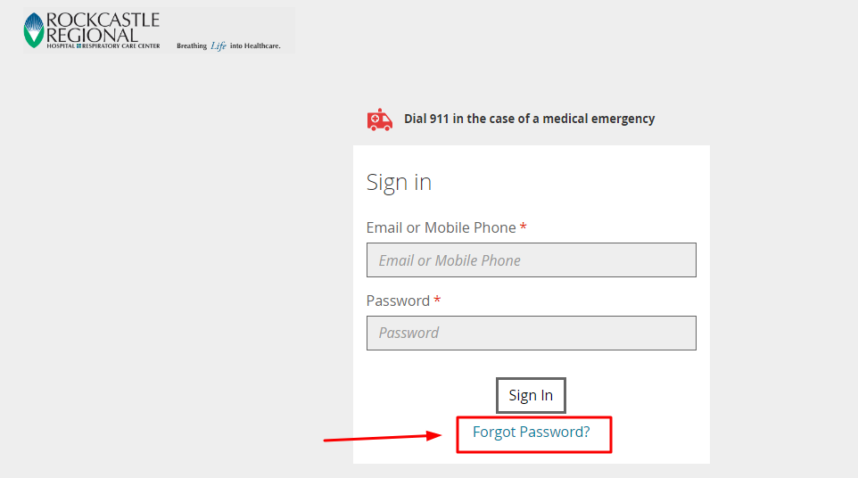 Rockcastle Regional Hospital Patient Portal