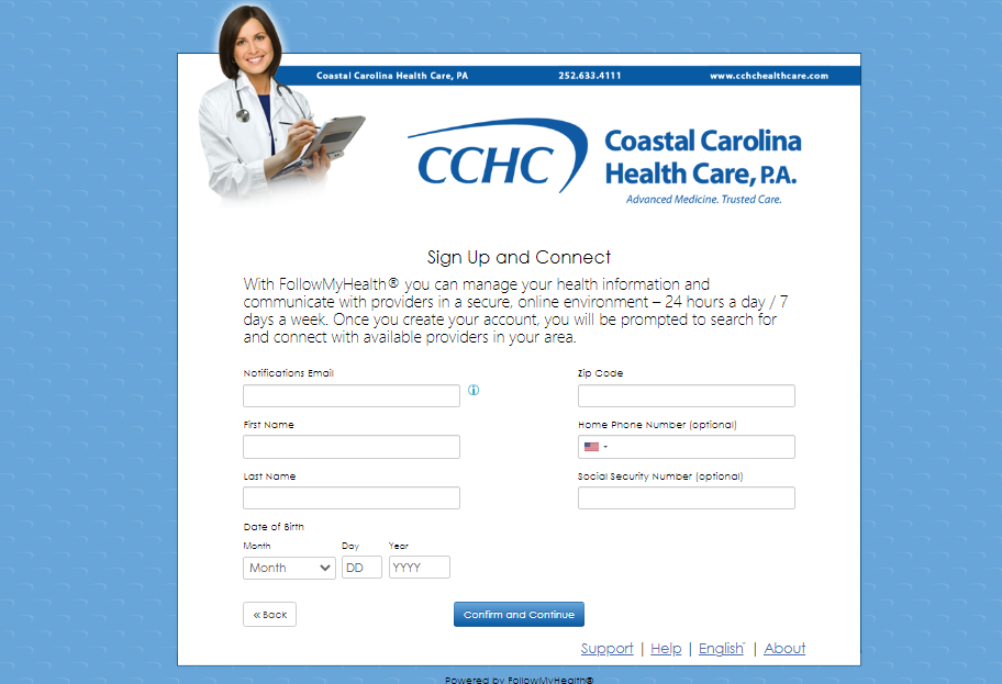 CCHC Patient Portal