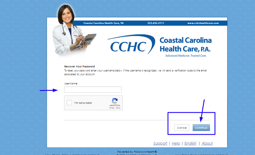 CCHC Patient Portal