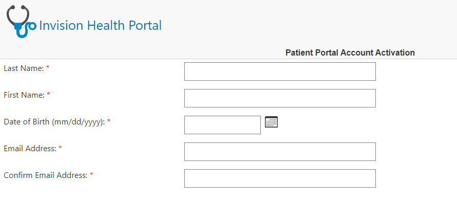Invision Health Patient Portal