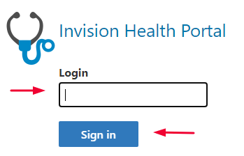 Invision Health Patient Portal