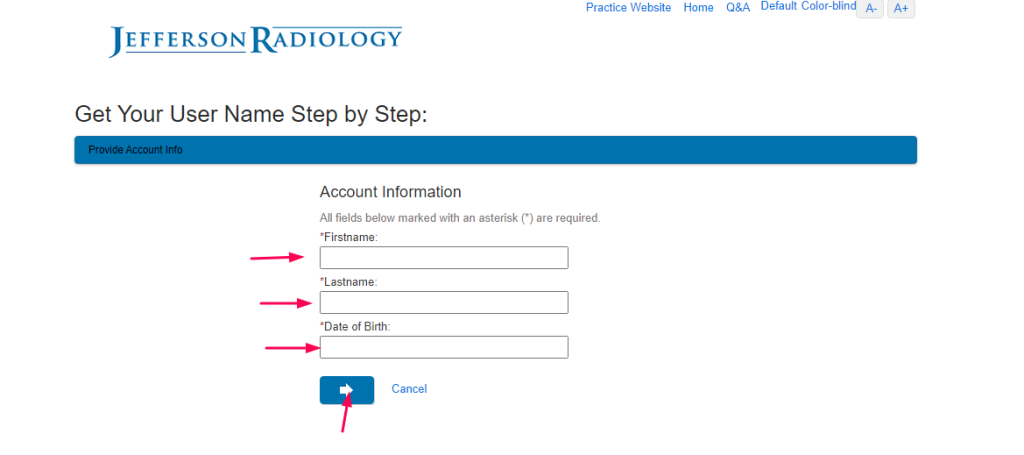 Jefferson Radiology Patient Portal