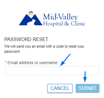 Mid Valley Hospital Patient Portal