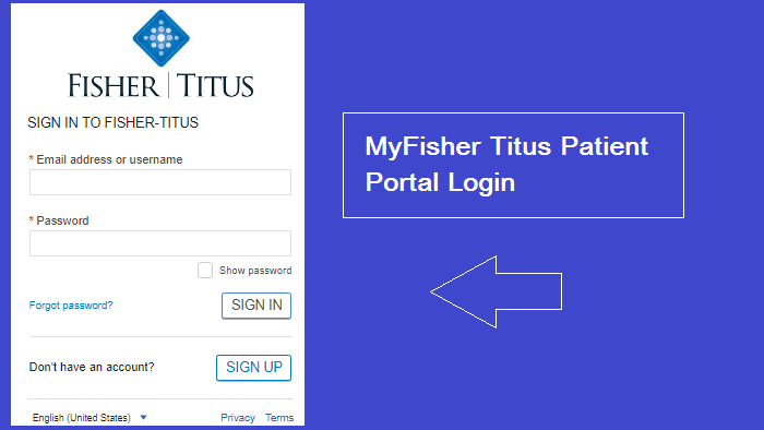 MyFisher Titus Patient Portal
