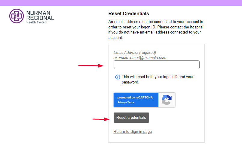 Norman Regional Hospital Patient Portal 