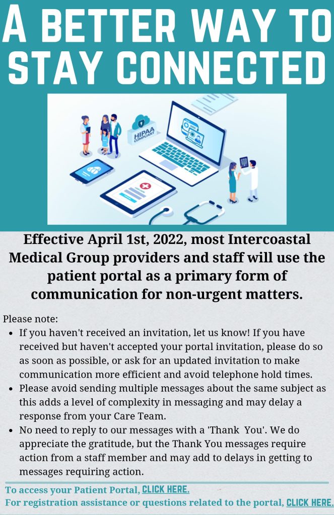 Intercoastal Medical Group Patient Portal