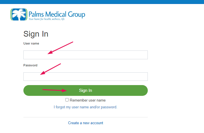 Palm Medical Group Patient Portal