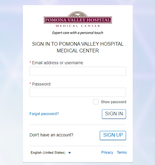 Pomona Valley Health Centers Patient Portal
