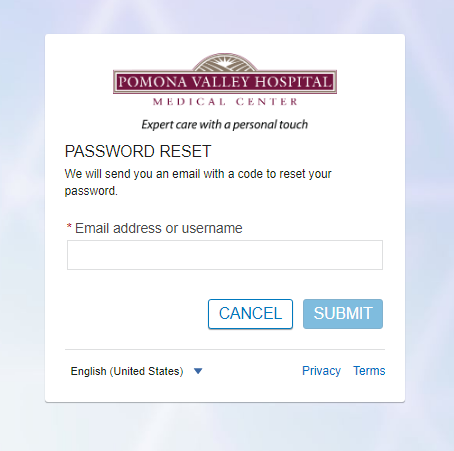 Pomona Valley Health Centers Patient Portal