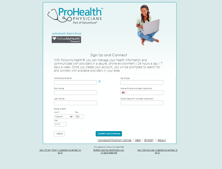 Prohealth Patient Portal