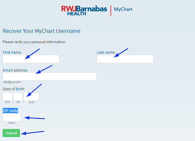 RWJ Health Connect Patient Portal