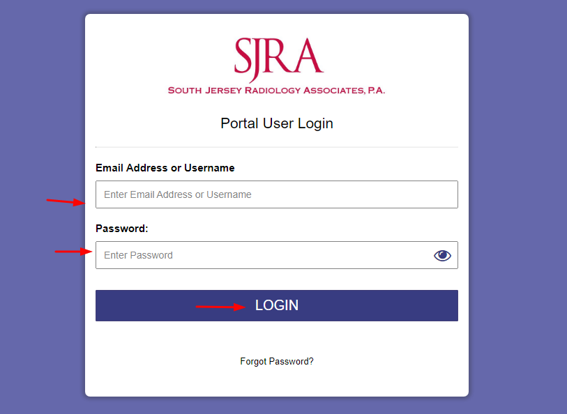 SJRA Patient Portal