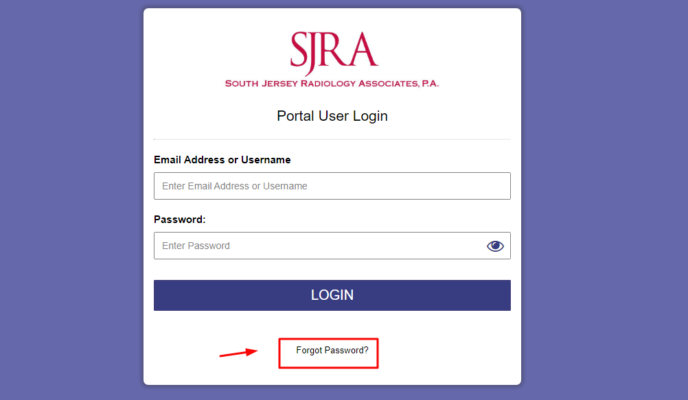 SJRA Patient Portal