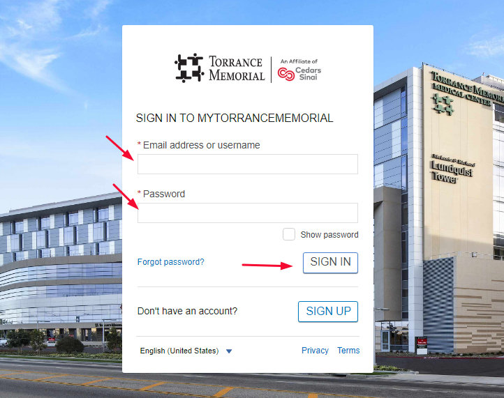 Torrance Memorial Patient Portal Login