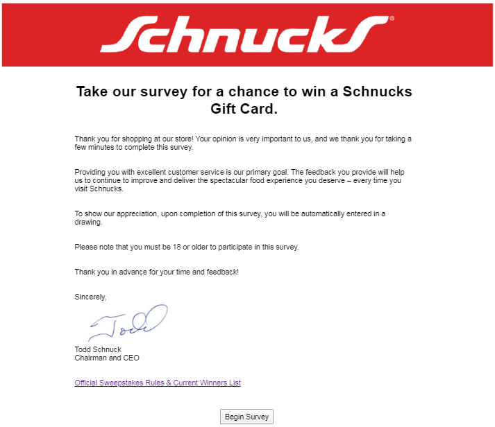 Tellschnucks Survey 