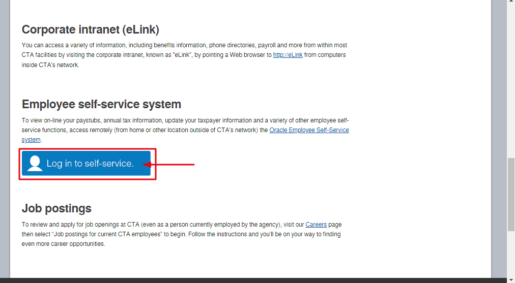 CTA Employee Portal