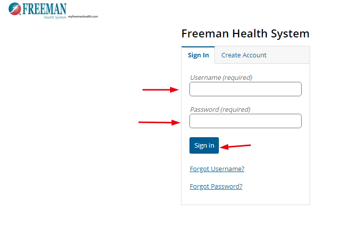 Freeman Patient Portal