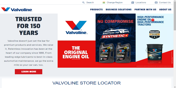 About The Valvoline 