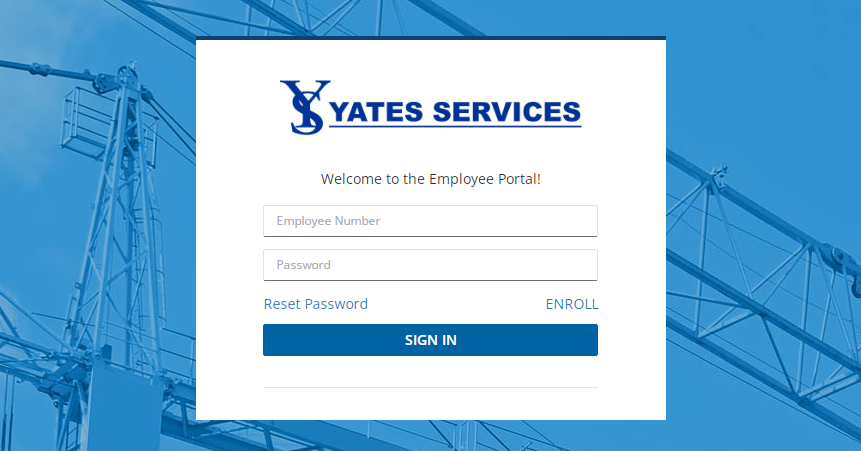 Yates Pay Stub Portal Login